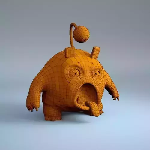 Little Monster sculpt 3D model