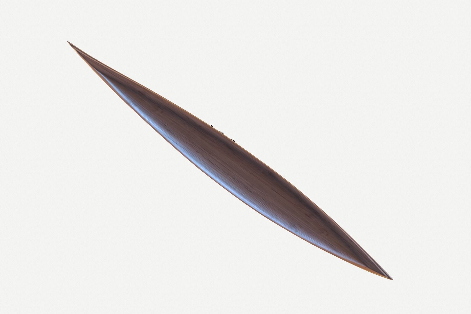 Guillemot kayak V2 Low-poly 3D model_4