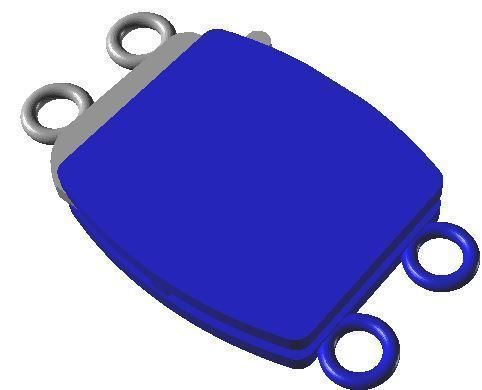 Box clasps 13 - Library technique 3D- Jewelry 3D print model_3