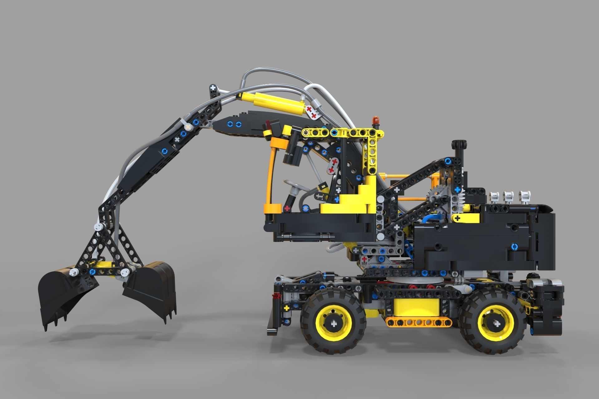 Lego loader 3D model_1