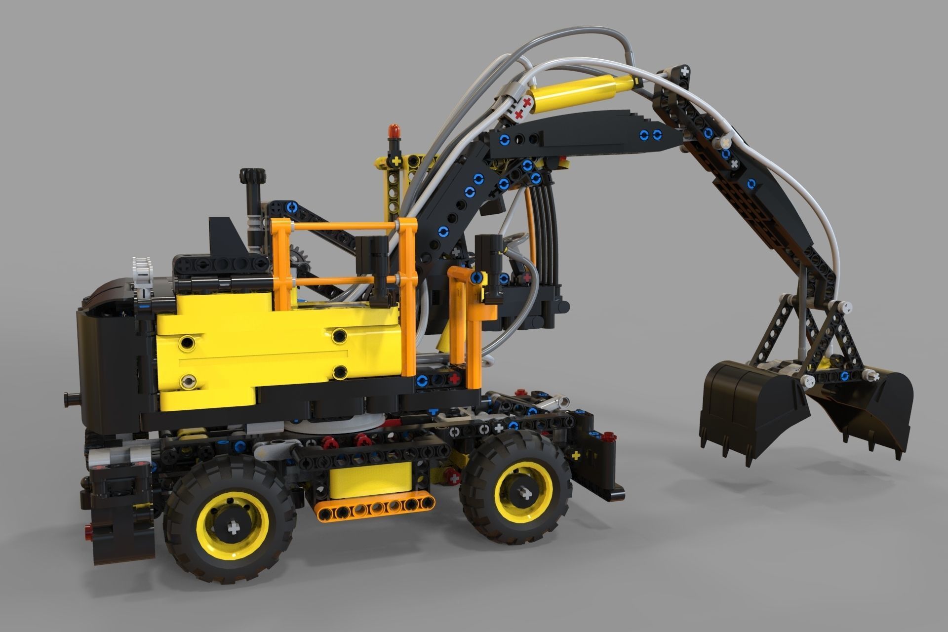 Lego loader 3D model_5