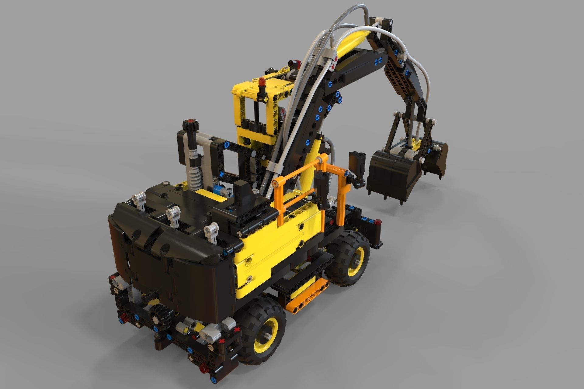 Lego loader 3D model_4