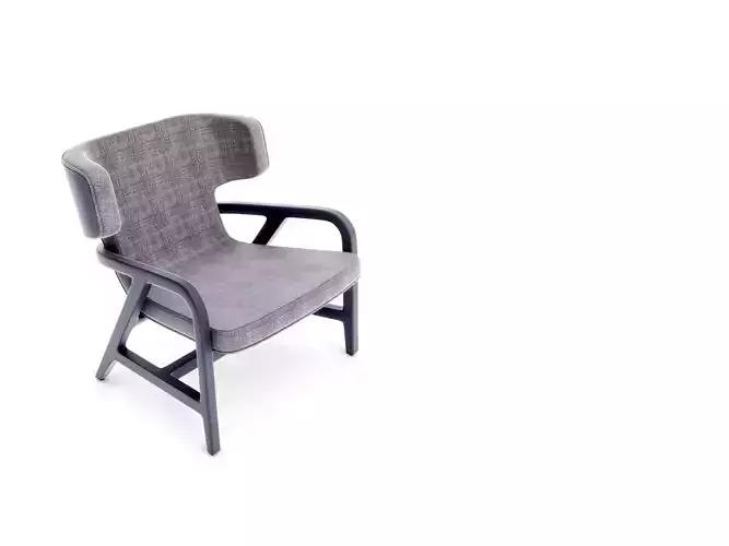 Fulgens armchair BB Italia 3D model