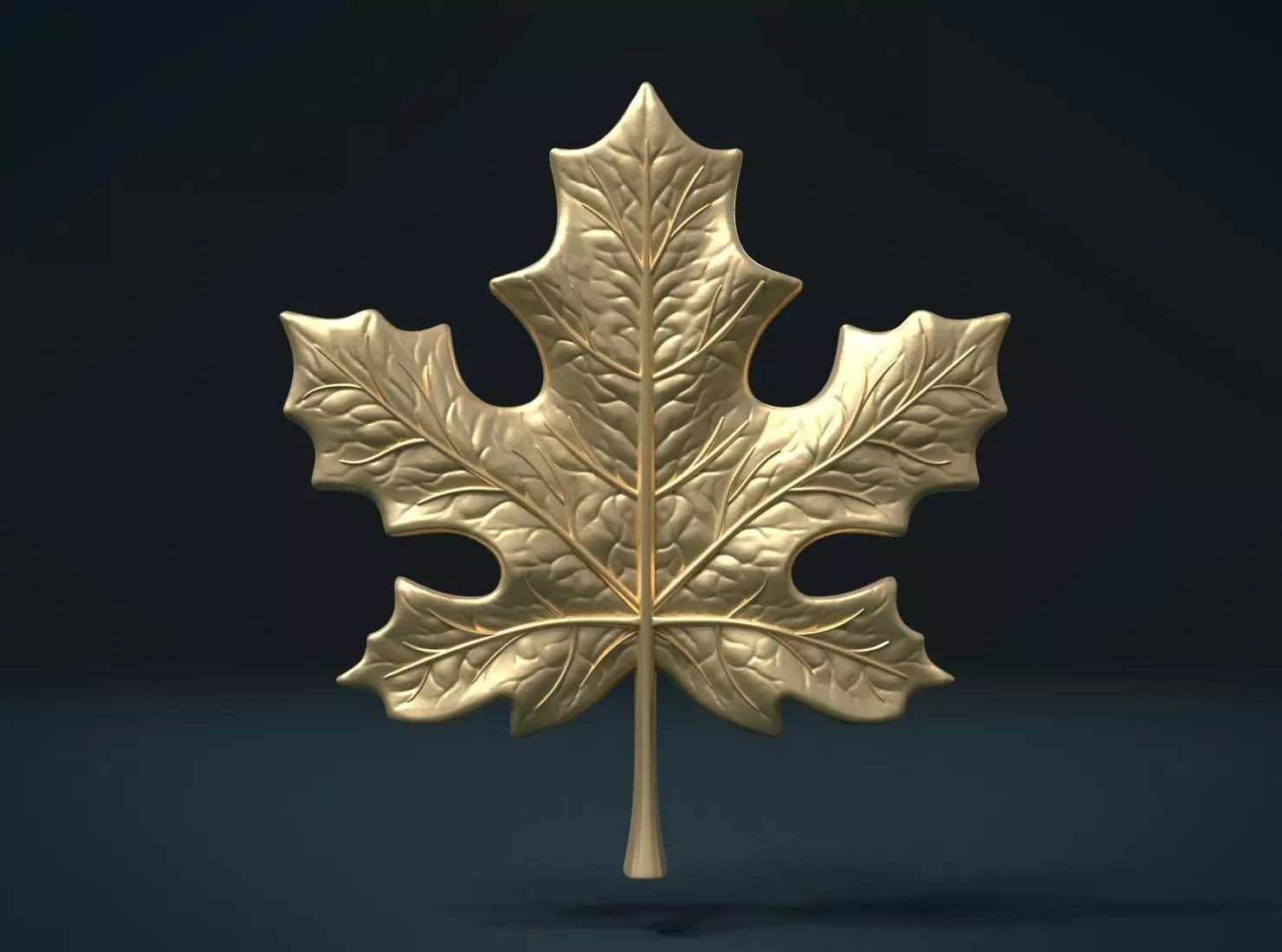 Maple Leaf 3D print model_0