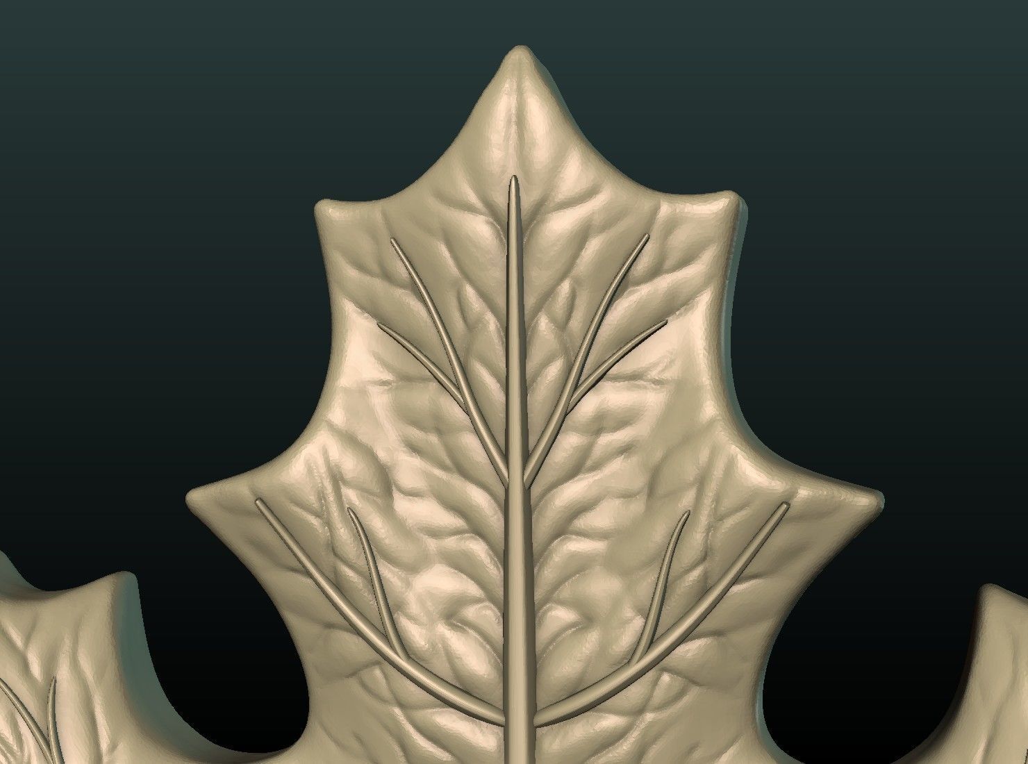 Maple Leaf 3D print model_7