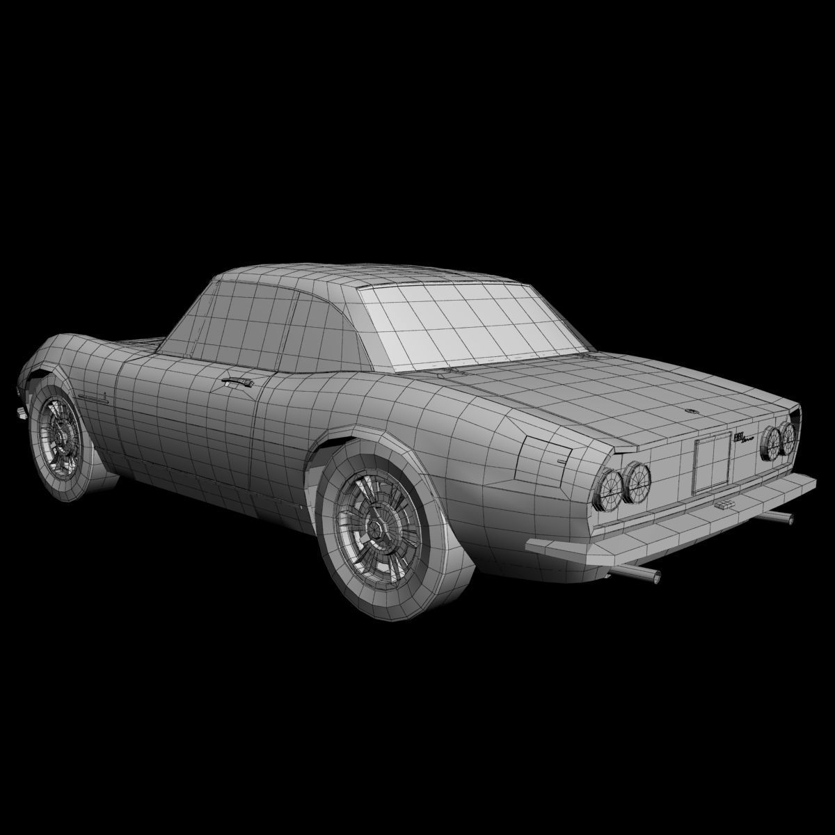 Fiat Dino Coupe Speciale Prototipo 3D model_13