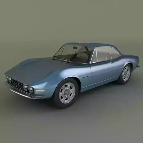 Fiat Dino Coupe Speciale Prototipo 3D model