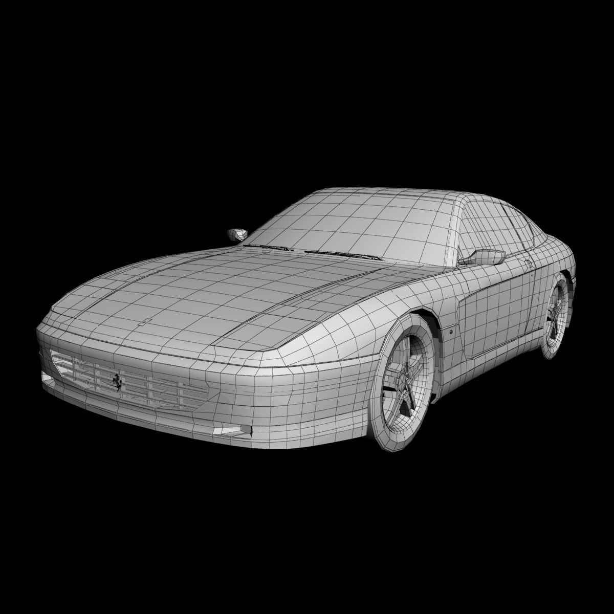 Ferrari 456 GT 3D model_12