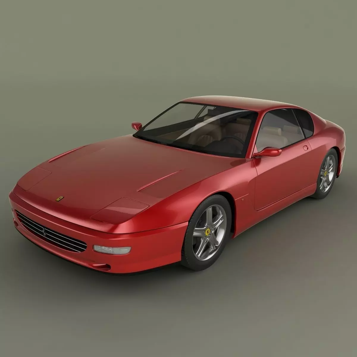 Ferrari 456 GT 3D model_0