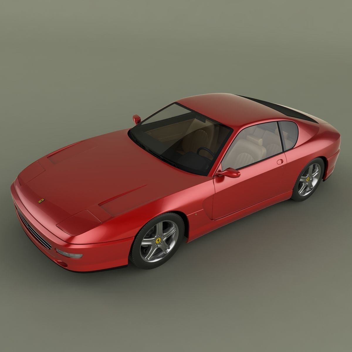 Ferrari 456 GT 3D model_5
