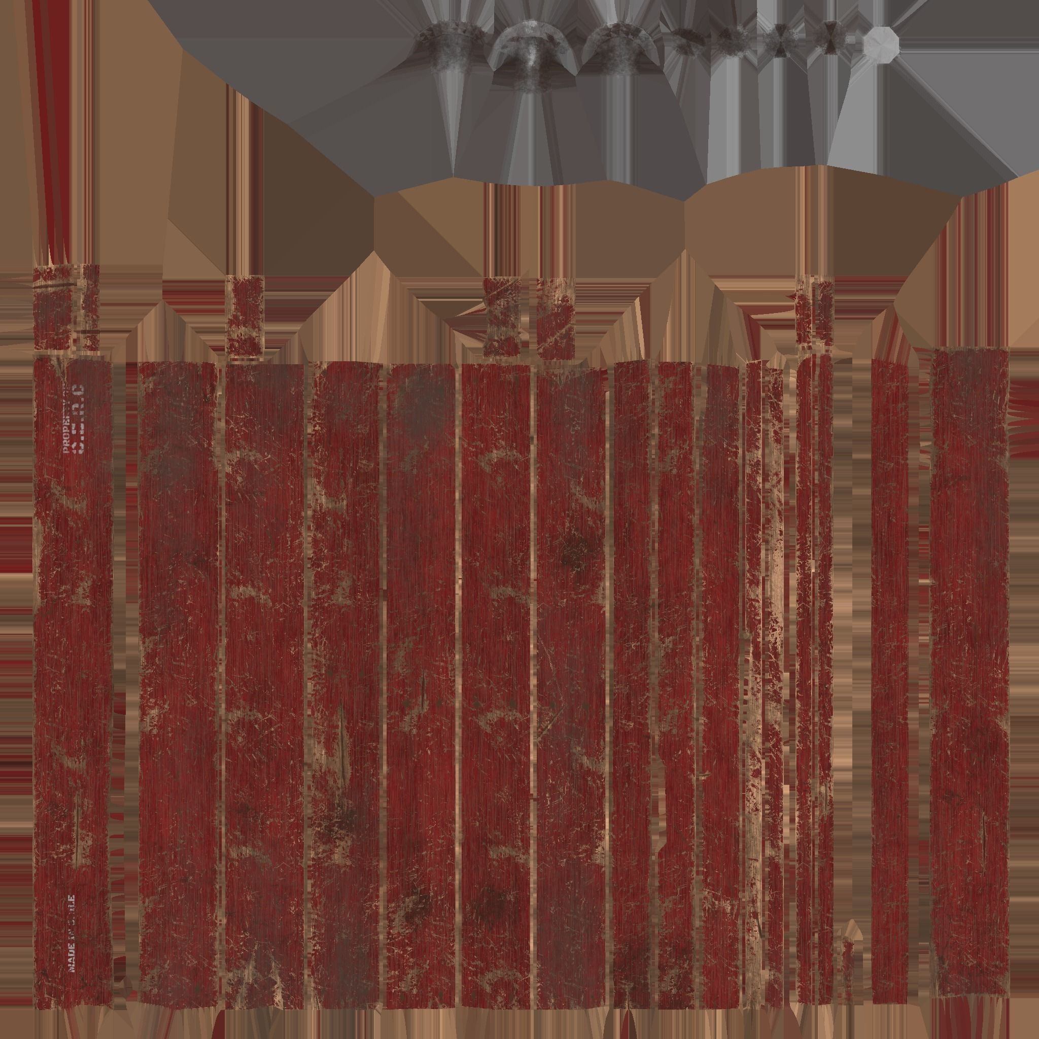 Pallet Common Enviroment Assets Low-poly 3D model_25