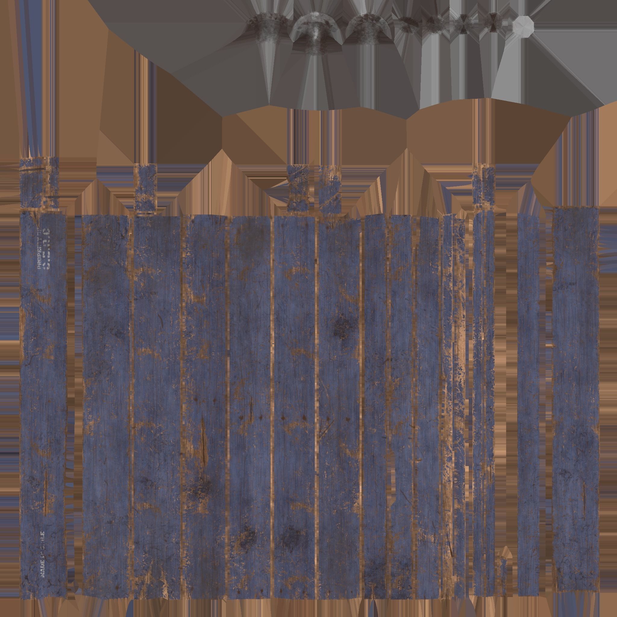 Pallet Common Enviroment Assets Low-poly 3D model_24