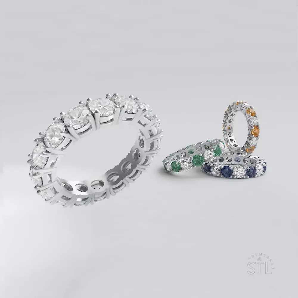 Diamond line 3D print model_0