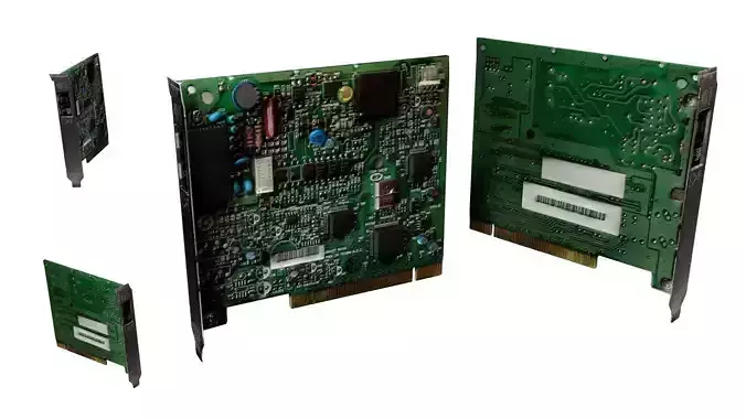 Ethernet Memory Card Computer Tech Machine Storage Data Sci Fi