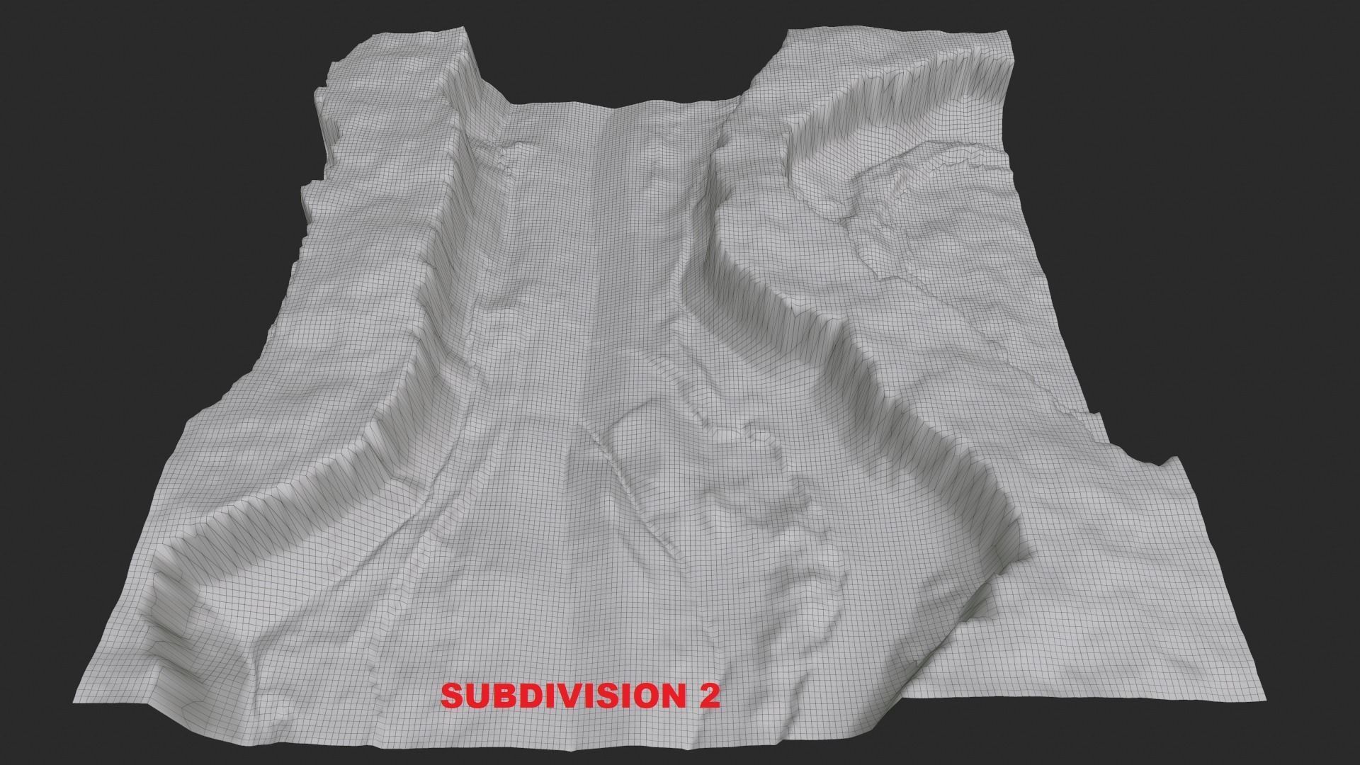 CANYON HIGH QUALITY GAME READY Low-poly 3D model_8