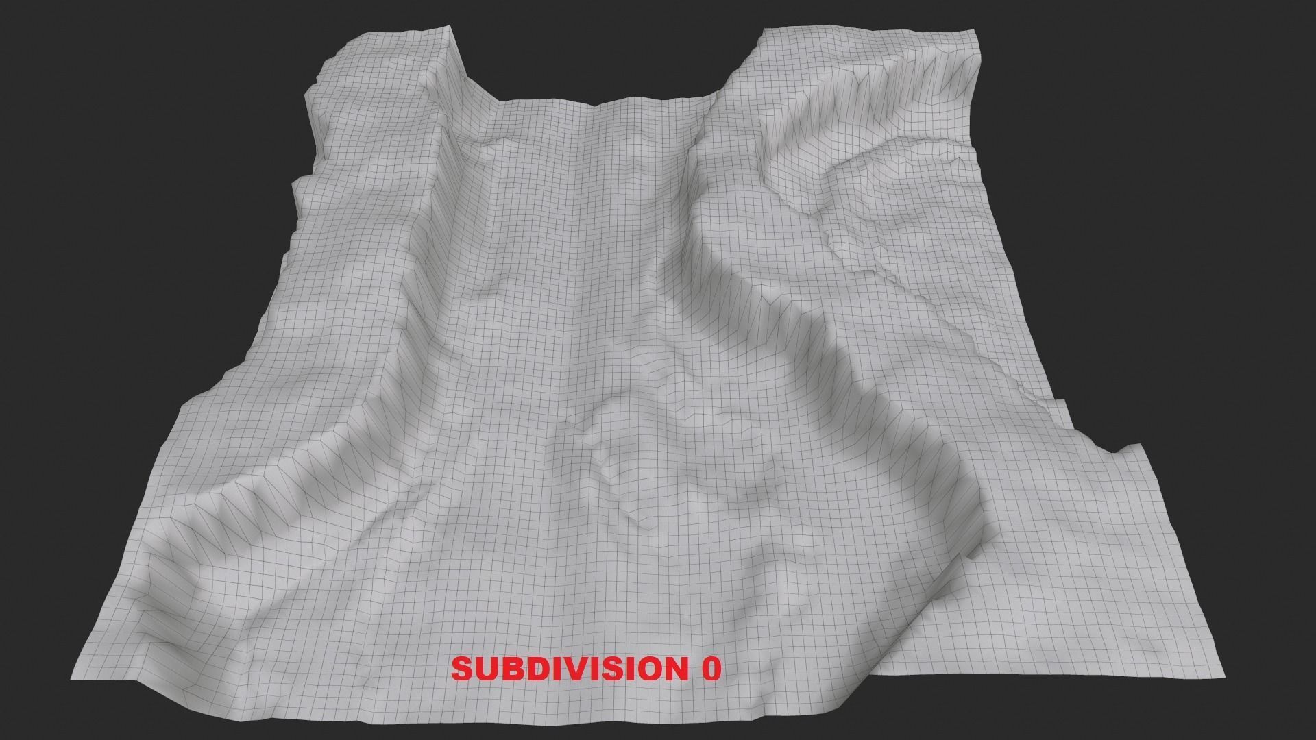 CANYON HIGH QUALITY GAME READY Low-poly 3D model_6