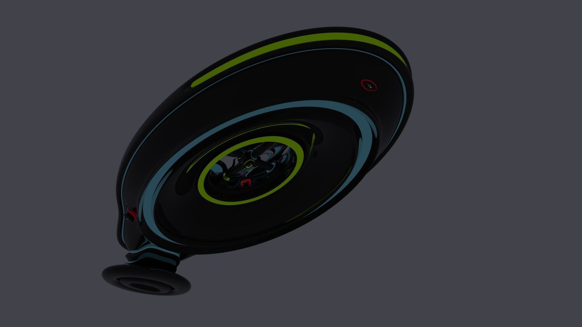 Space explorer Sonar lite life search 3D model_6