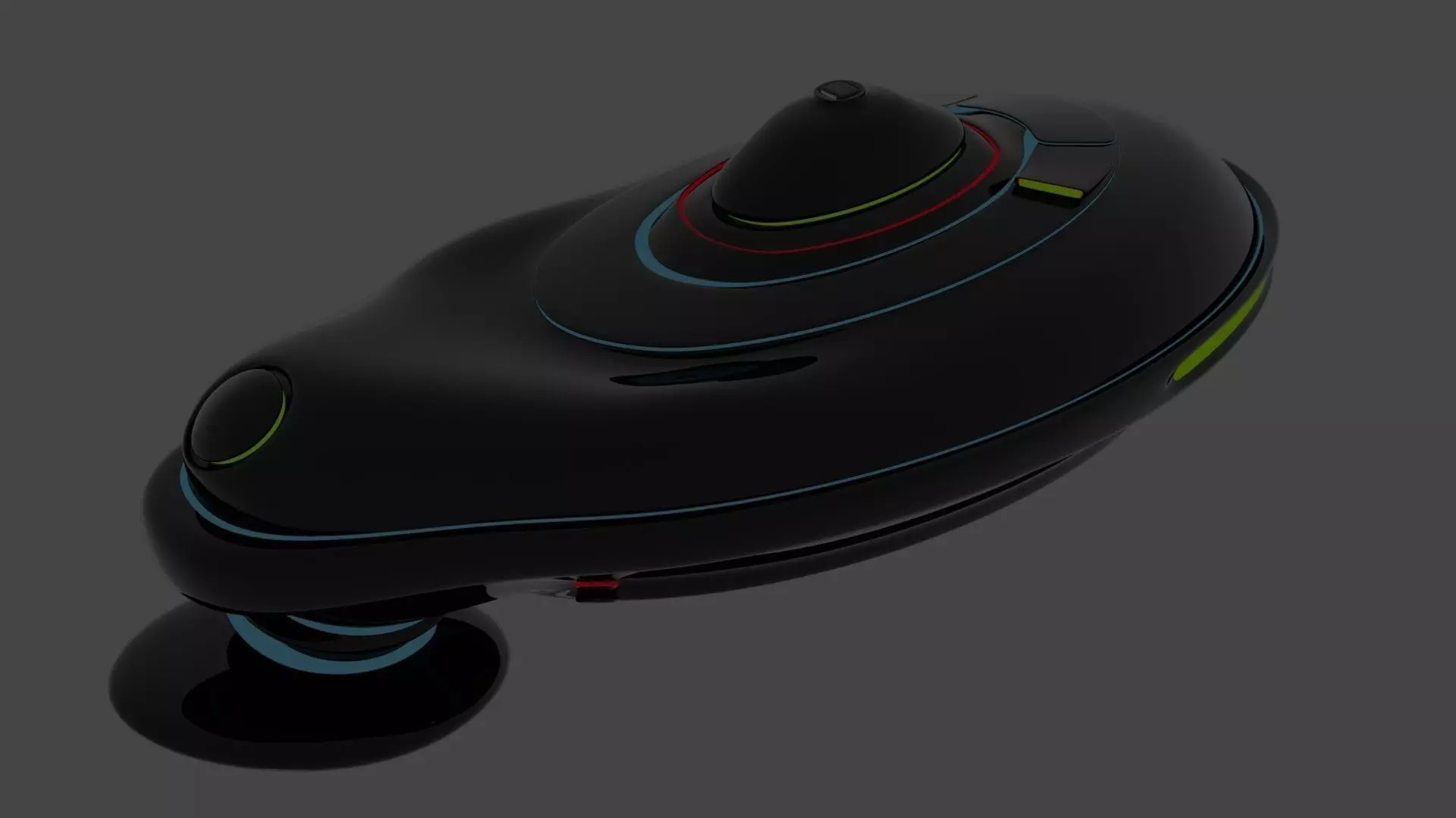 Space explorer Sonar lite life search 3D model_0