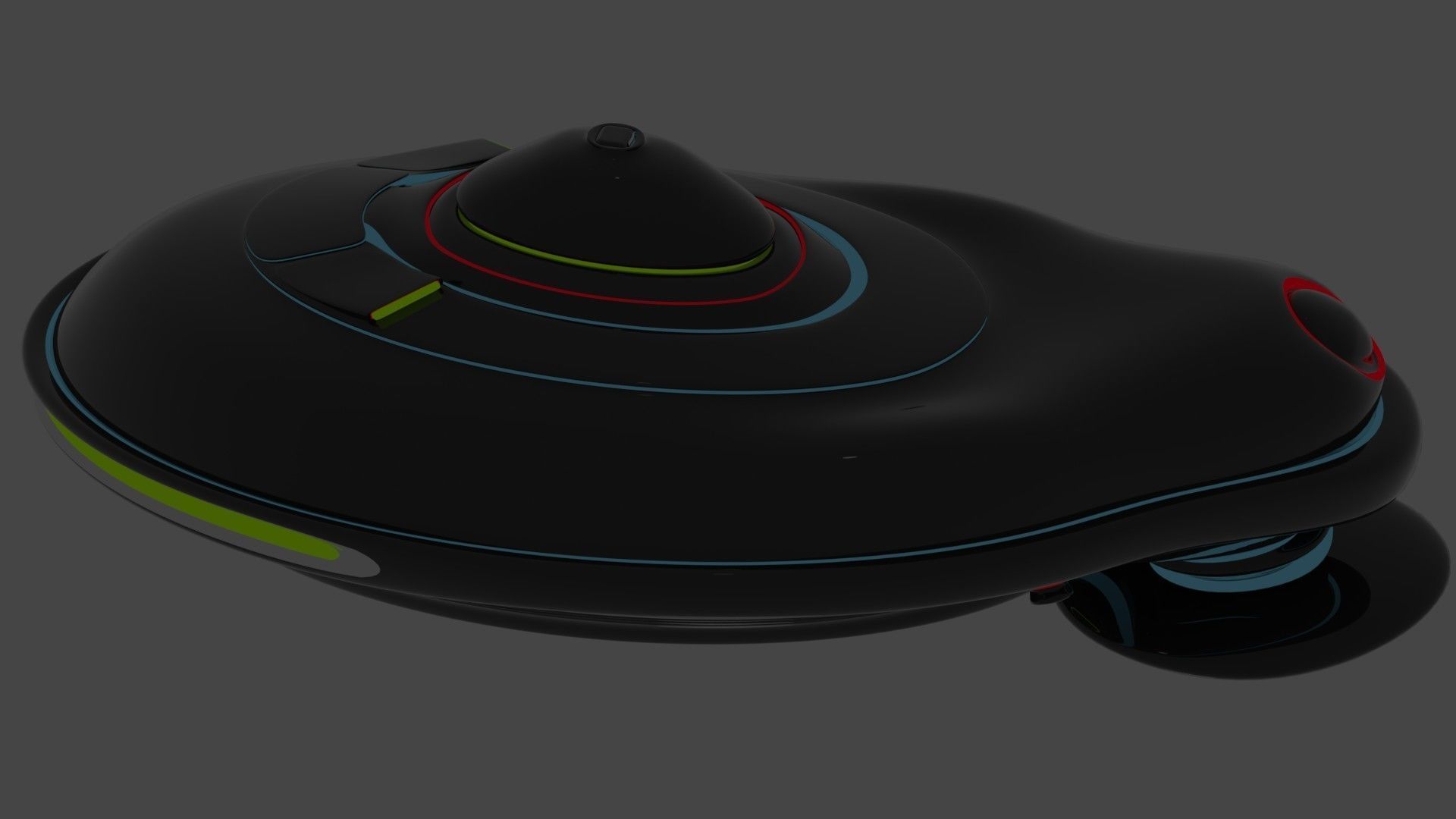 Space explorer Sonar lite life search 3D model_3