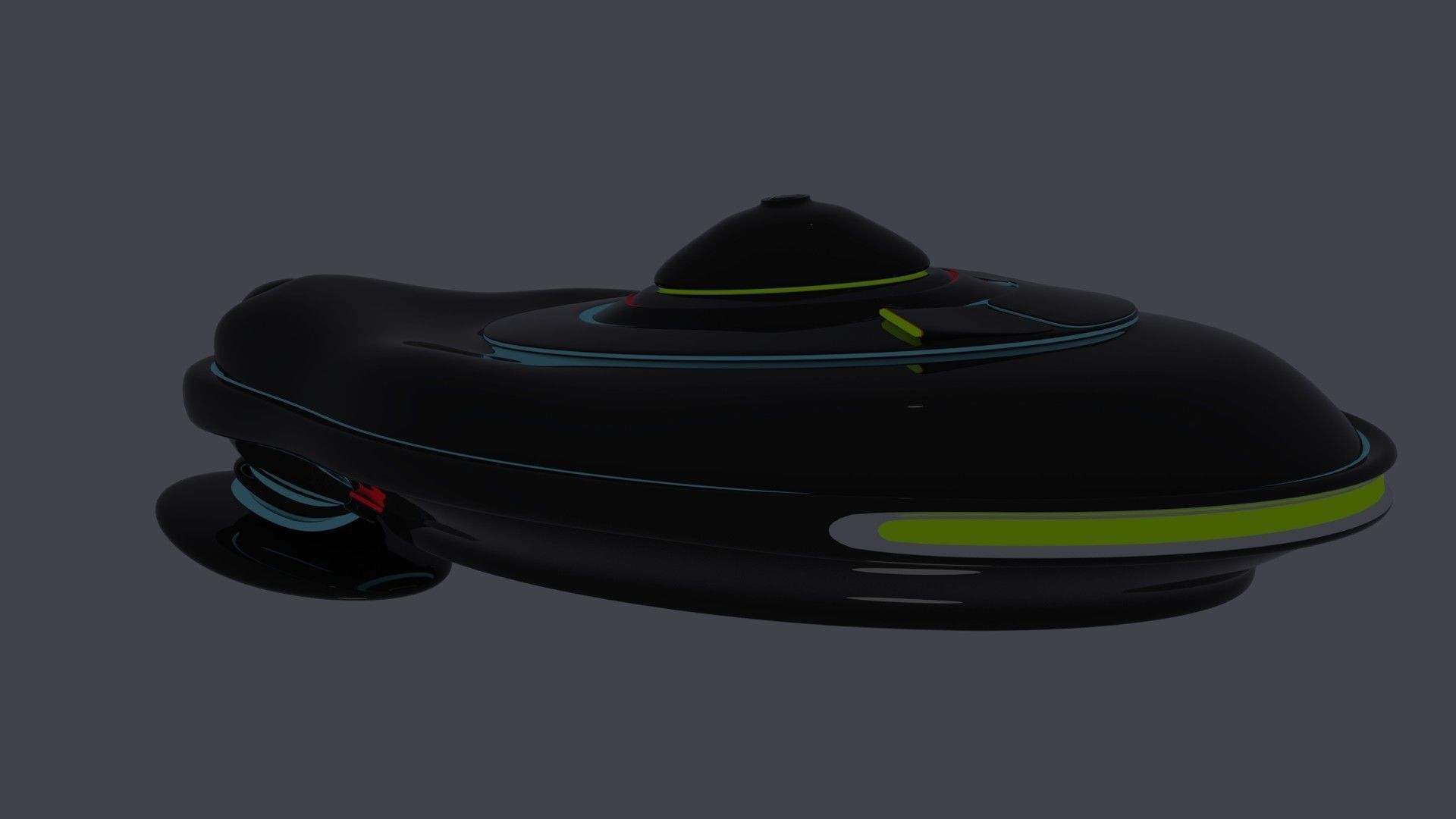 Space explorer Sonar lite life search 3D model_4