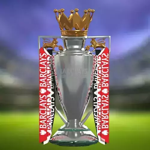 Premier League Trophy 3D model