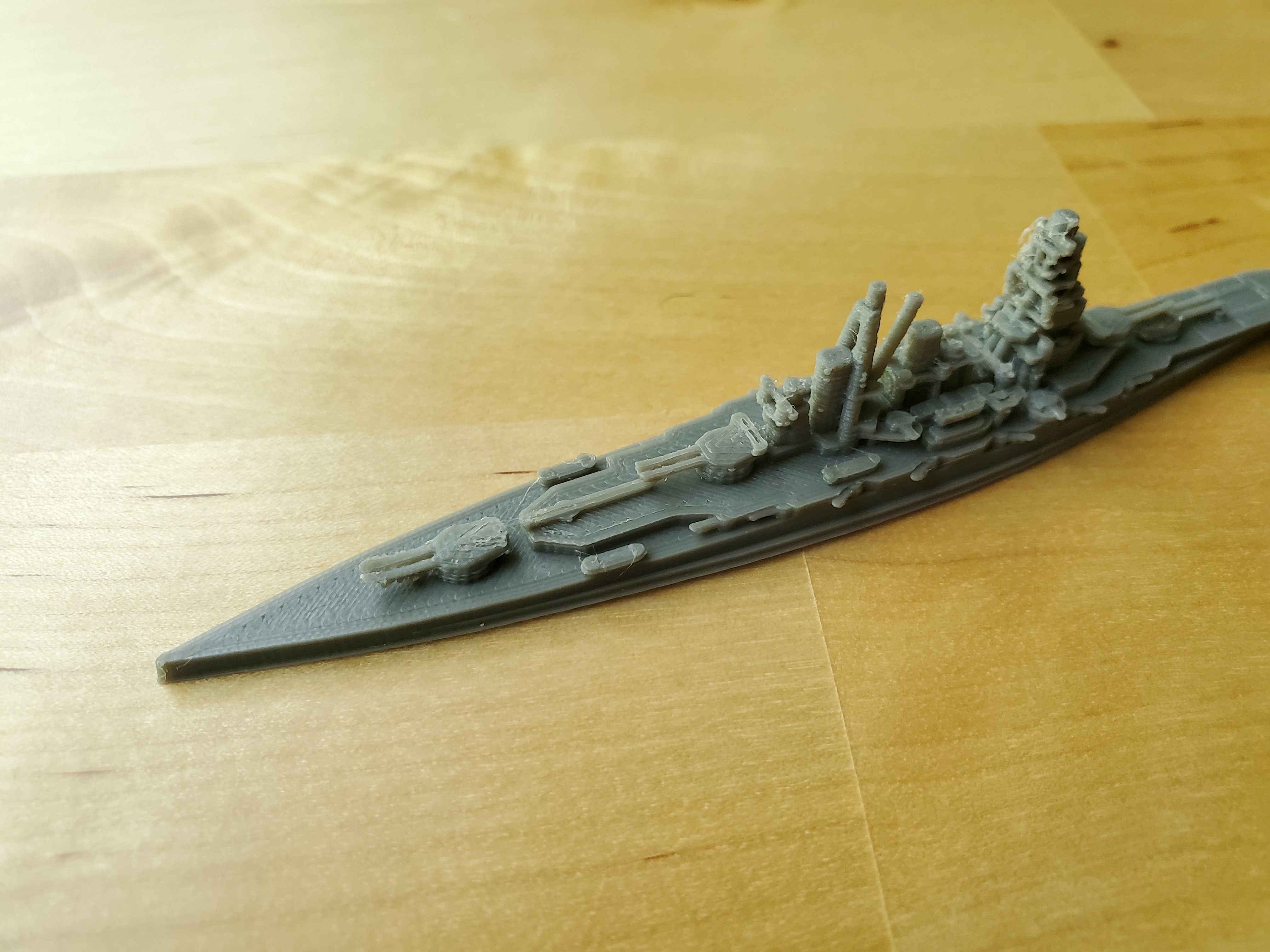 Japanese Kongo Class Battlecruiser 3D print model_6