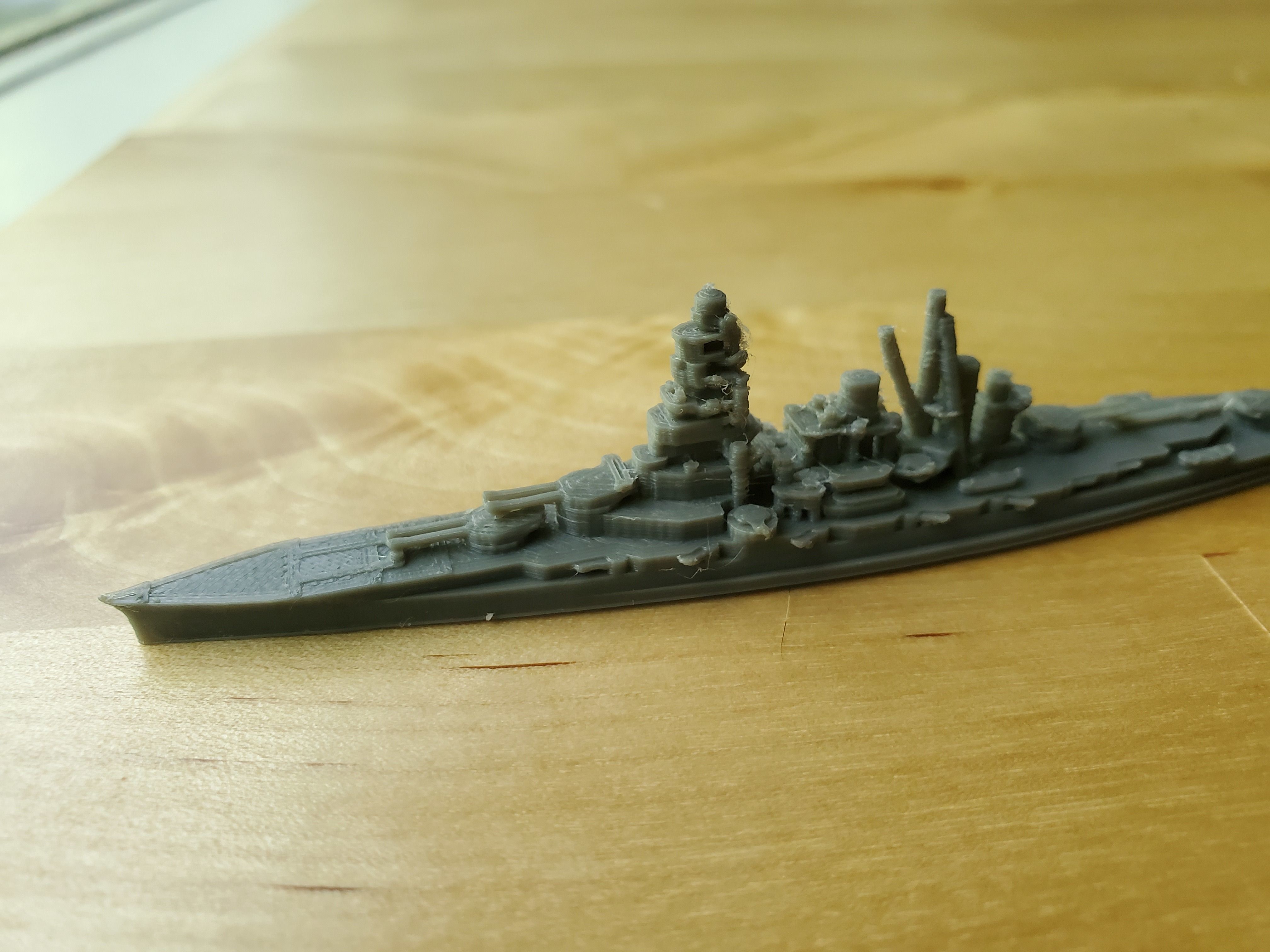 Japanese Kongo Class Battlecruiser 3D print model_10