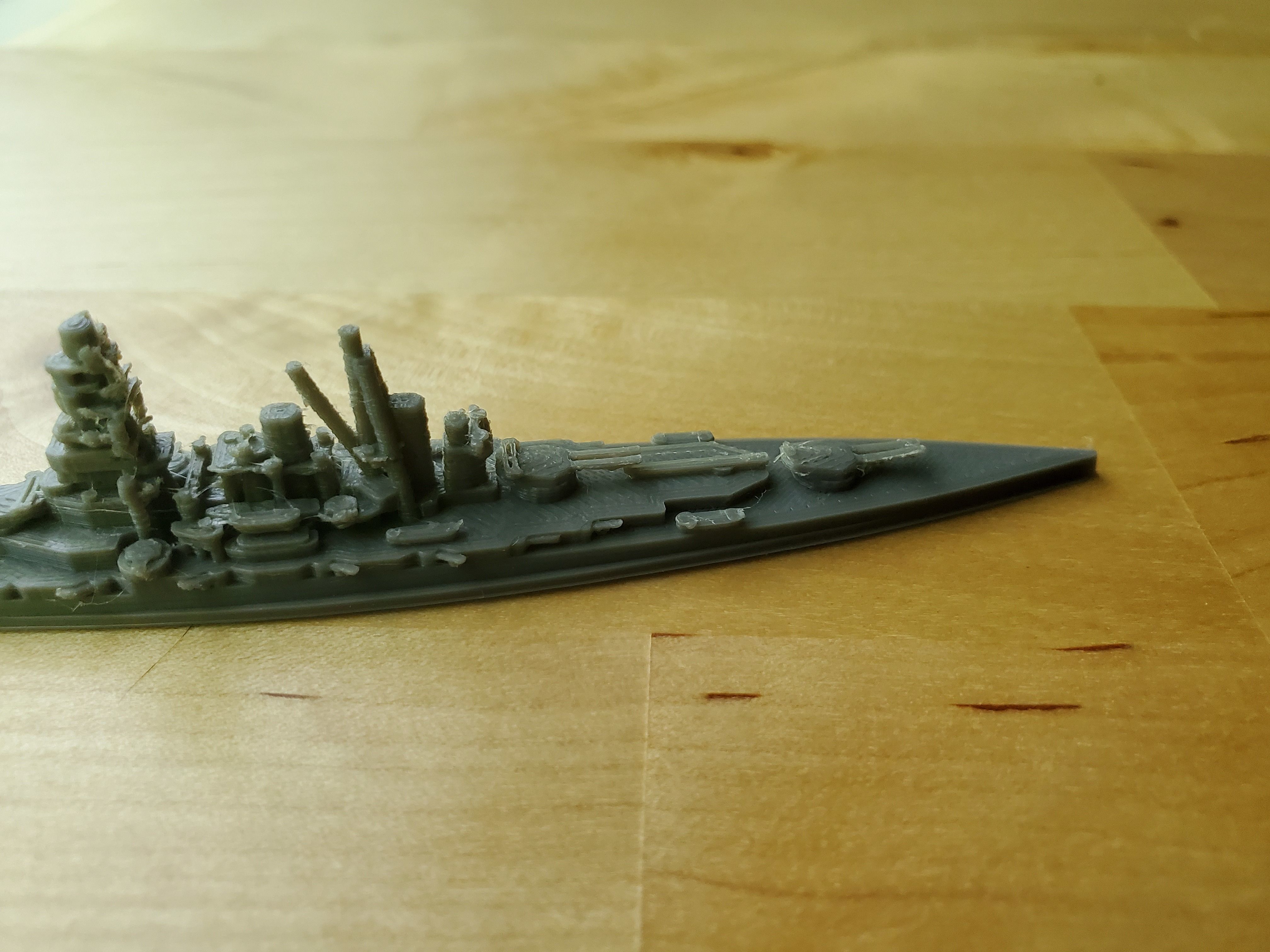 Japanese Kongo Class Battlecruiser 3D print model_12