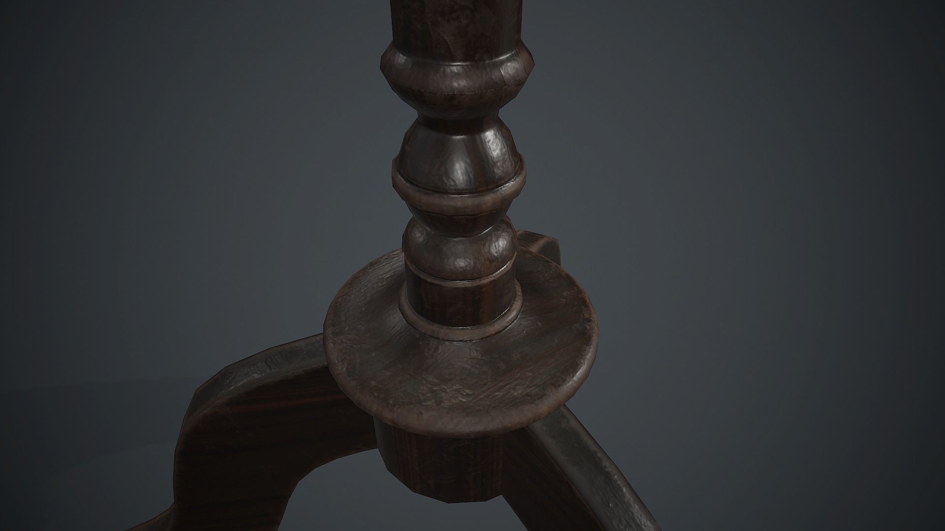 Retro Mannequin PBR Game Ready Low-poly 3D model_11