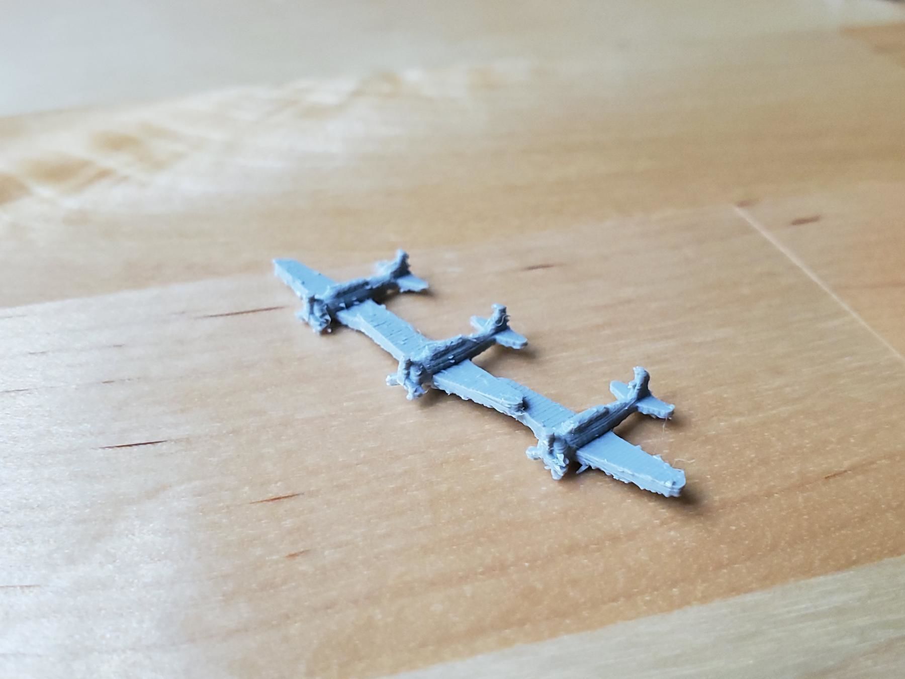 Japanese B5N Kate Torpedo Bomber Free 3D print model_7