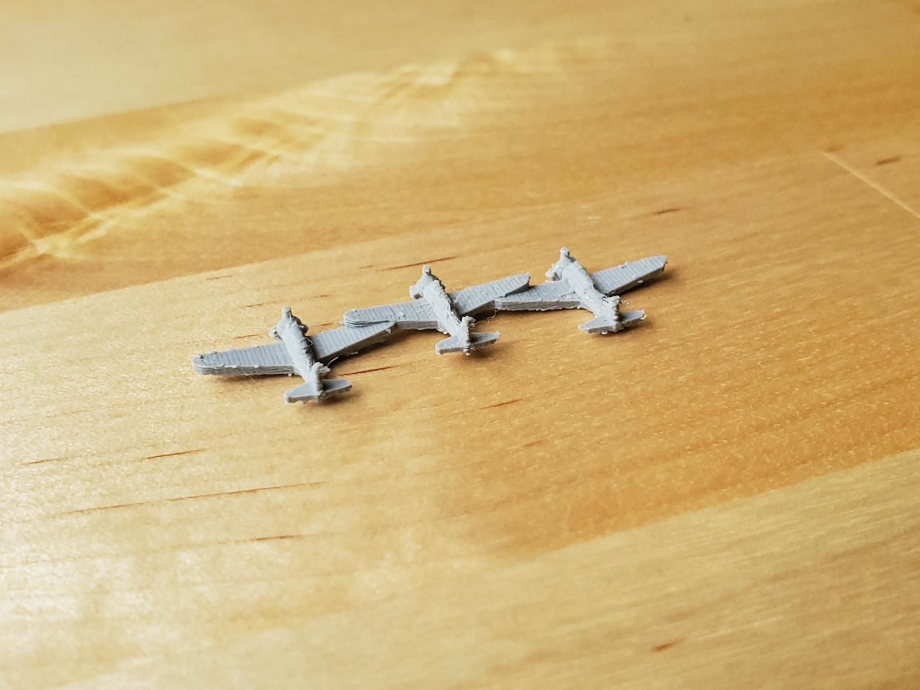 Japanese B5N Kate Torpedo Bomber Free 3D print model_8