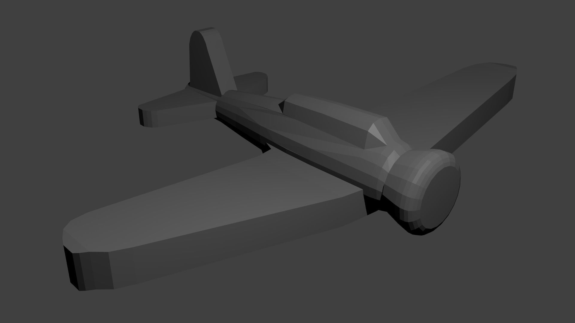 Japanese B5N Kate Torpedo Bomber Free 3D print model_1