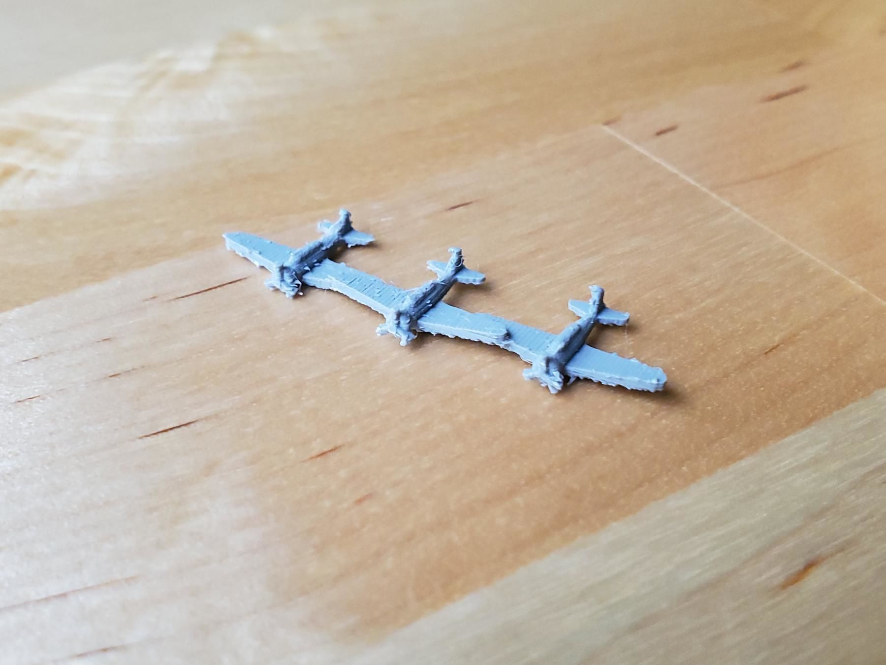 Japanese B5N Kate Torpedo Bomber Free 3D print model_6