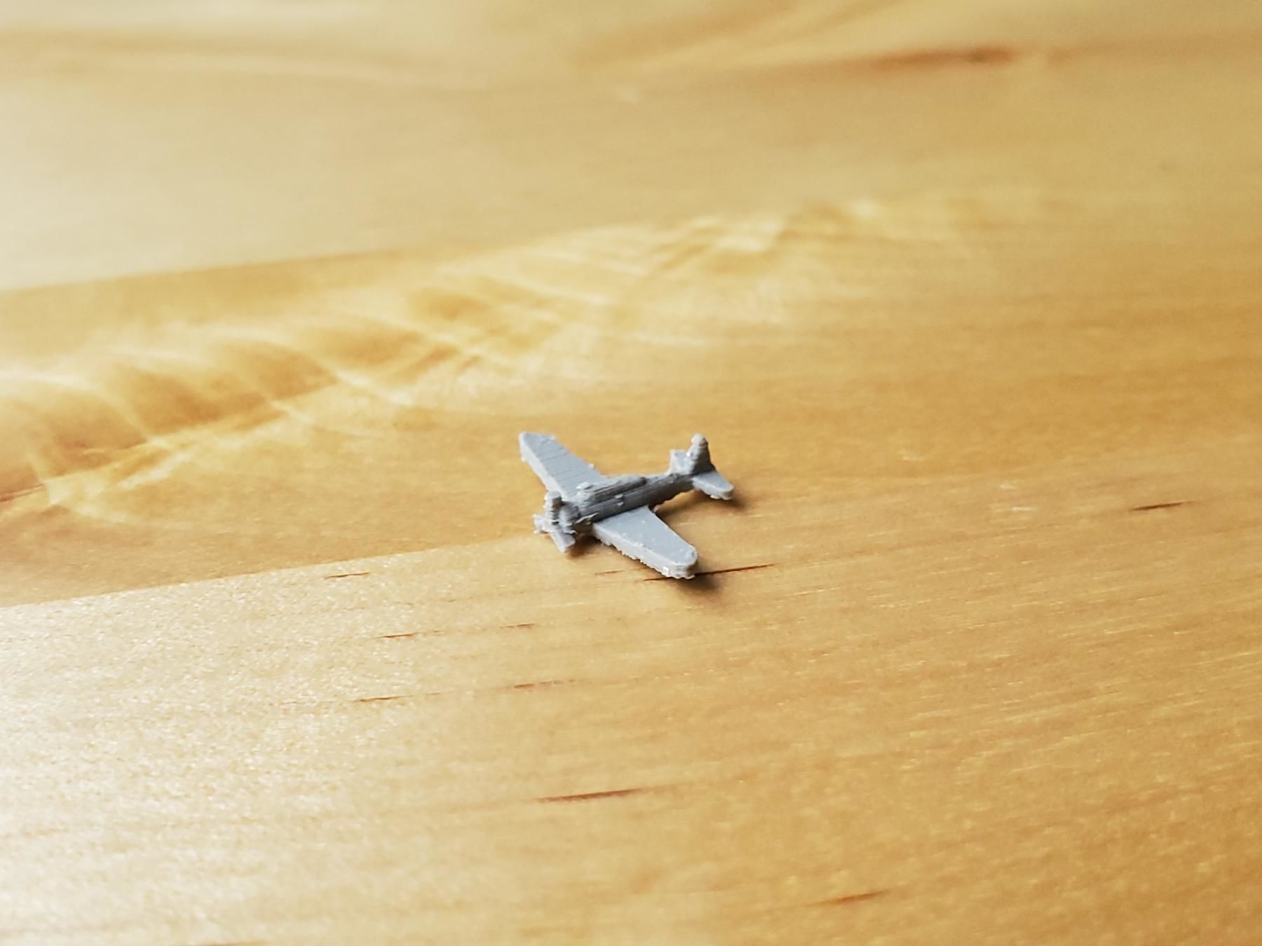 Japanese B5N Kate Torpedo Bomber Free 3D print model_13