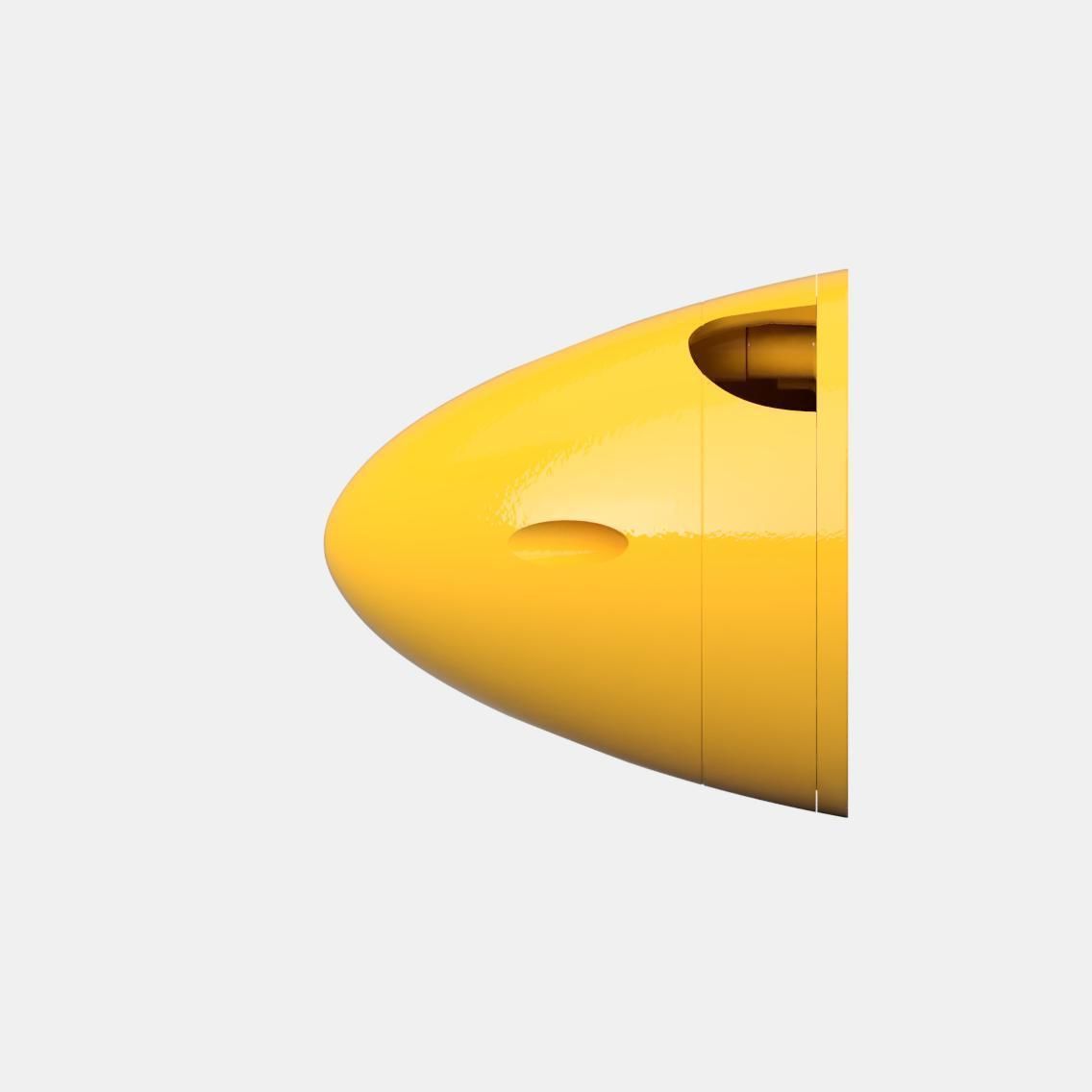 P51-D RC SCALE SPINNER 3D print model_1