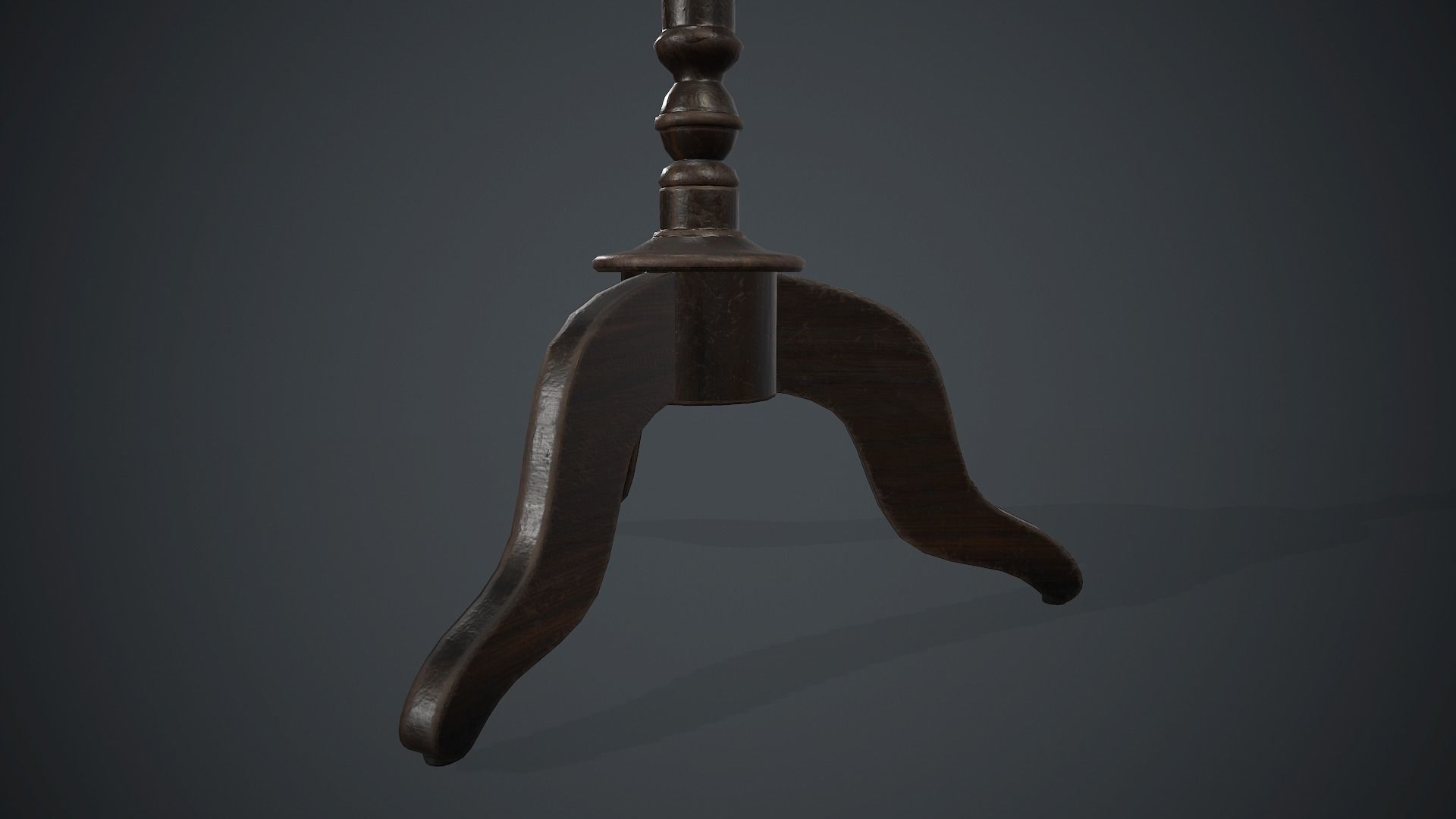 Old Mannequin PBR Game Ready Low-poly 3D model_8