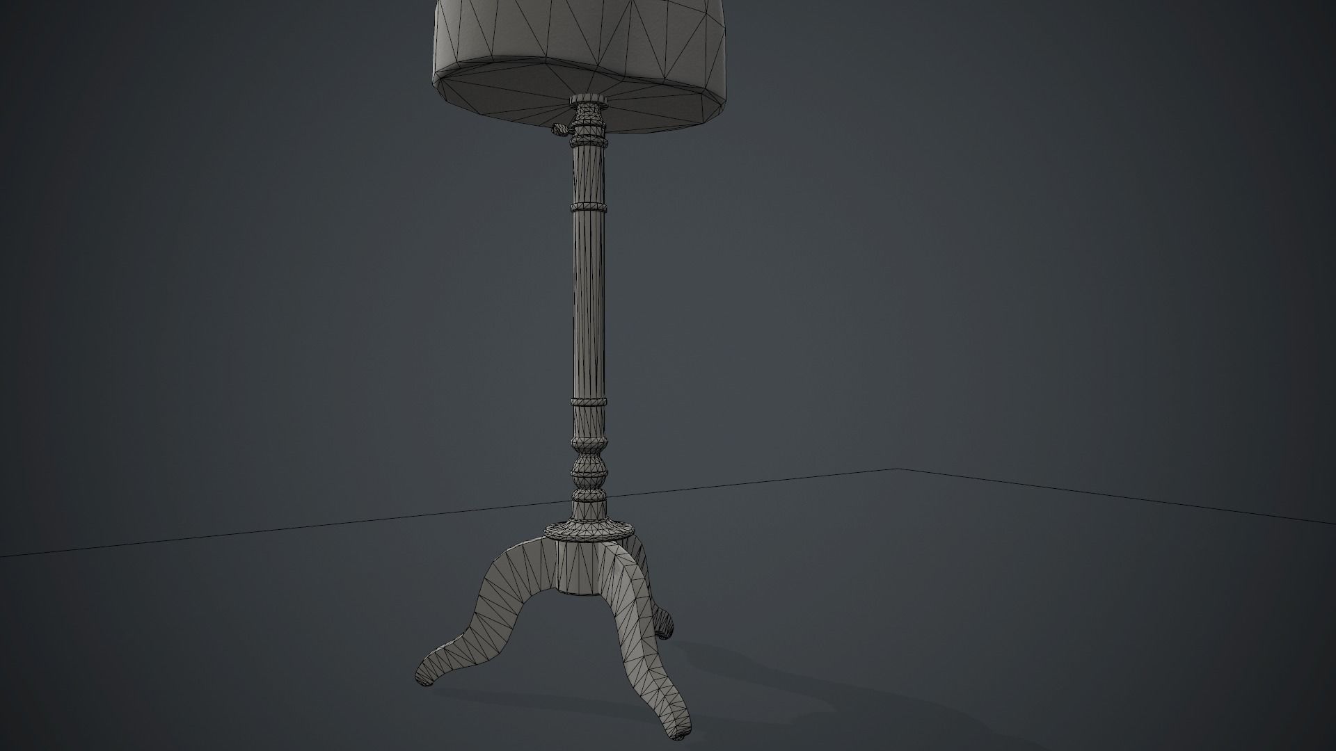 Old Mannequin PBR Game Ready Low-poly 3D model_14