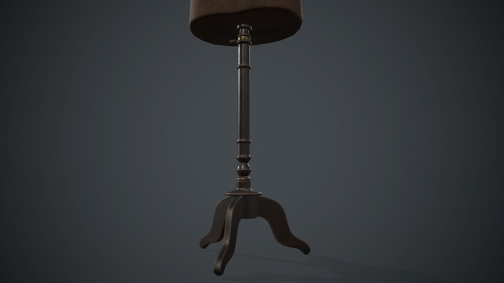 Old Mannequin PBR Game Ready Low-poly 3D model_6