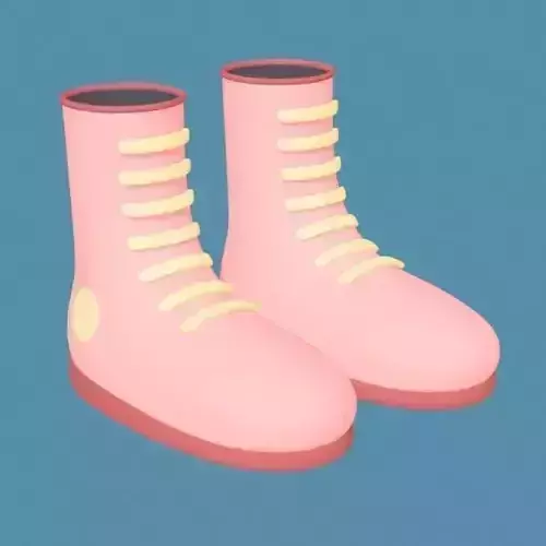 Boots 02 3D model