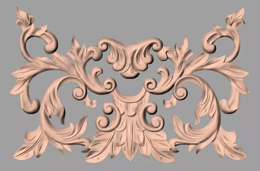 3D carved model furniture 3D design used for artcam aspire E782 3D model_0