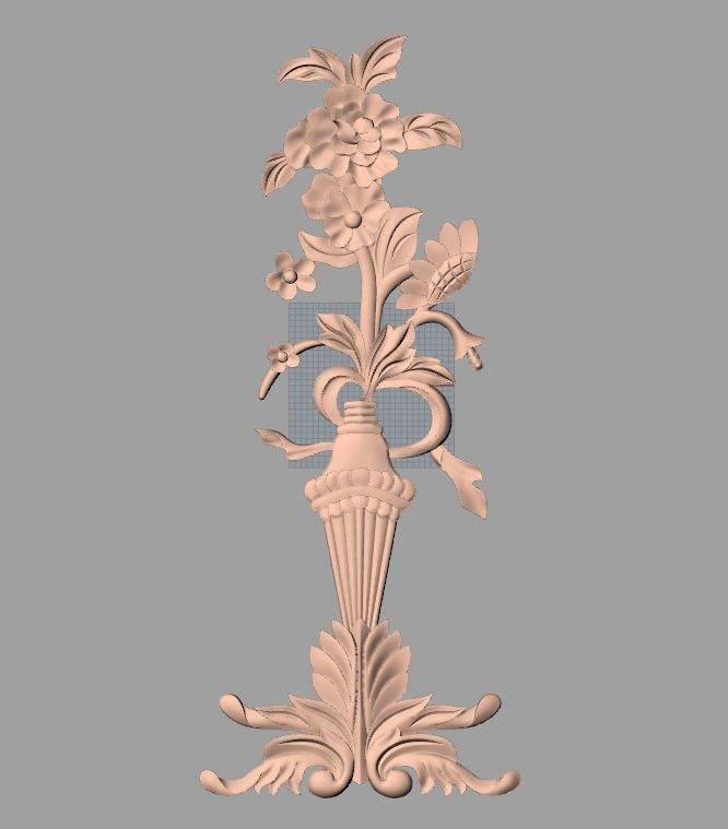 3D carved model furniture 3D design used for artcam aspire E780 3D model_1