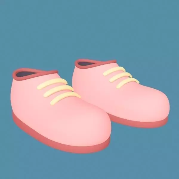 Shoes 01 Free 3D model_0