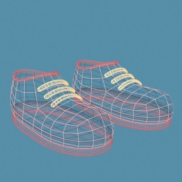 Shoes 01 Free 3D model_4