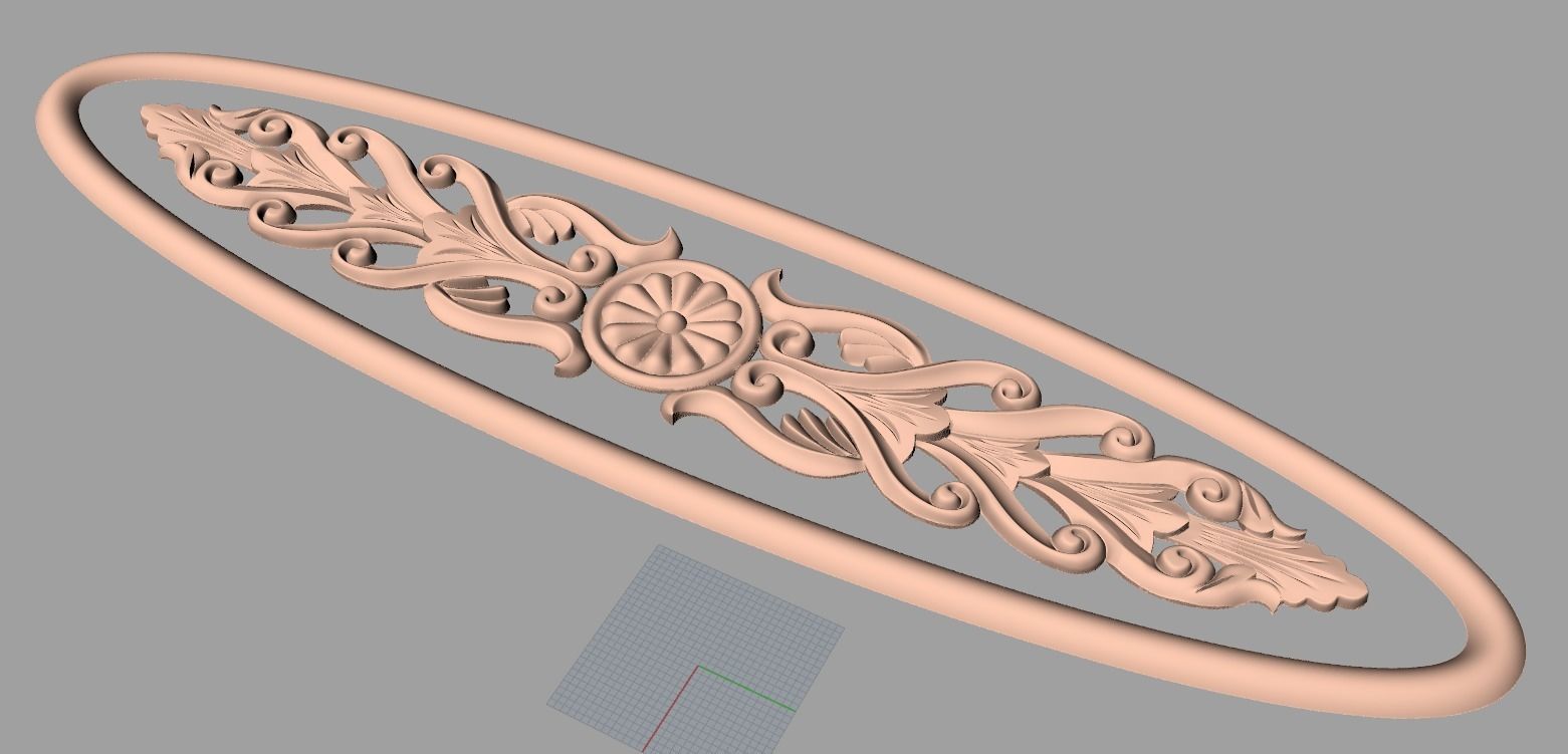 3D carved model furniture 3D design used for artcam aspire E778 3D model_1