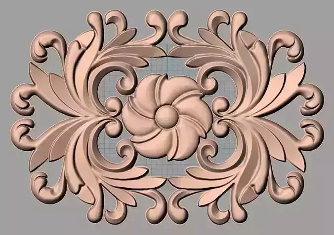 3D carved model furniture 3D design used for artcam aspire E777