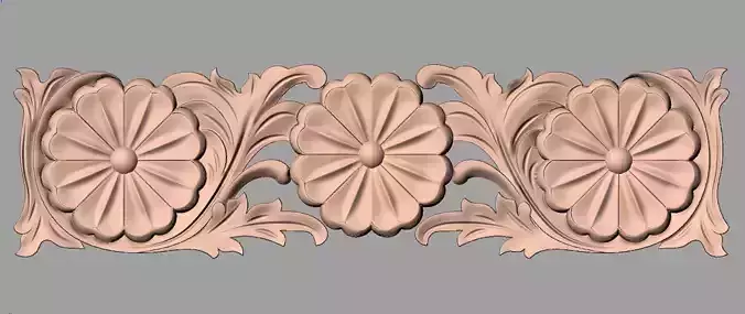 3D carved model furniture 3D design used for artcam aspire E775 3D model