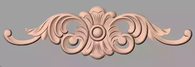 3D carved model furniture 3D design used for artcam aspire E772