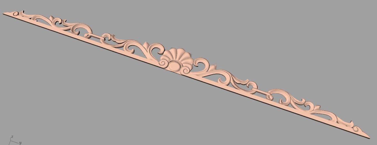 3D carved model furniture 3D design used for artcam aspire E770 3D model_1