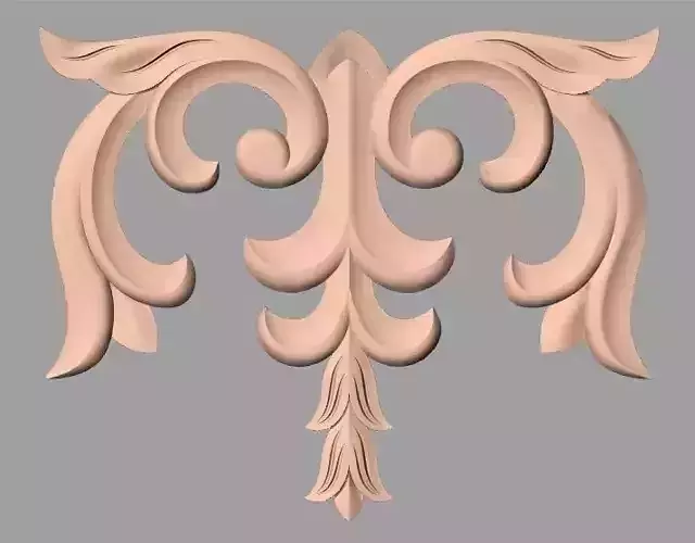 3D carved model furniture 3D design used for artcam aspire E768