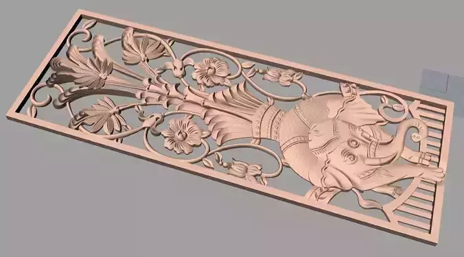 3D carved model furniture 3D design used for artcam aspire E762